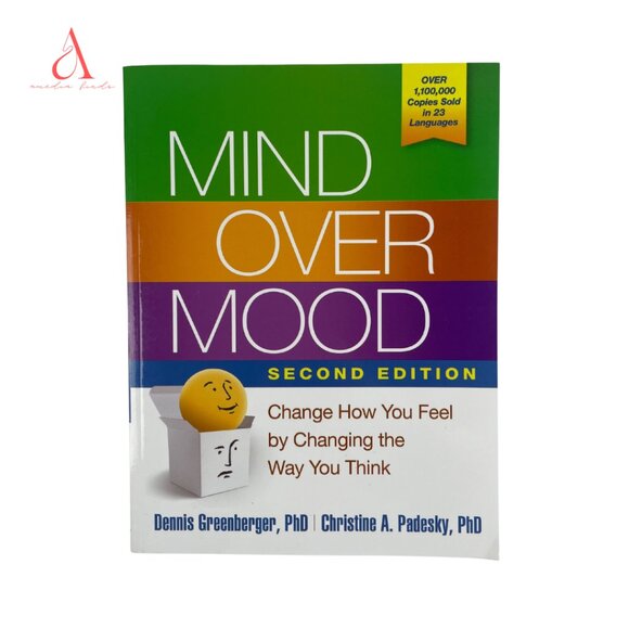 📚 3/$25 Mind Over Mood by Dennis Greenberger, PhD & Christine Padesky - Picture 1 of 7